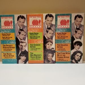 Man From UNCLE VHS set.